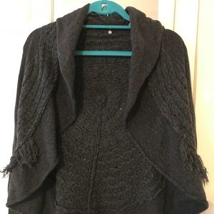 Anthropologie knitted and knitted cardigan
